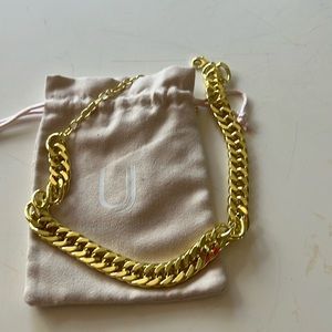 Uncommon James gold chunky chain necklace
